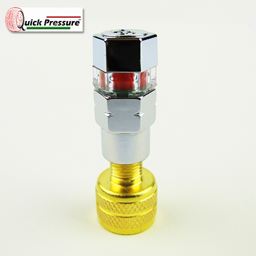 Quick Pressure QP-002010 Stainless Steel Brass Valve Stem Adapter, Pack of 4 